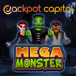 Jackpot Capital - 50 ókeypis snúningar á Mega Monster