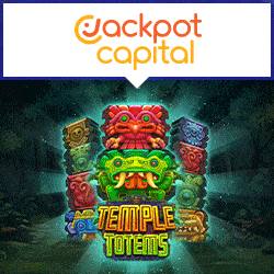 Jackpot Capital - 50 free spins on Temple Totems