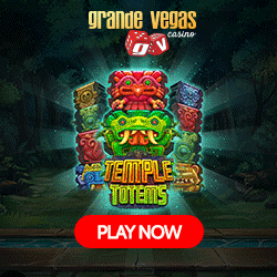 Grande Vegas - 50 free spins on Temple Totems