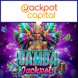 Jackpot Capital - 25 free spins on Samba Jackpots