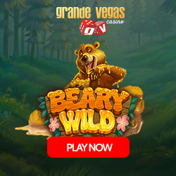 Grande Vegas — 50 бесплатных вращений на Beary Wild