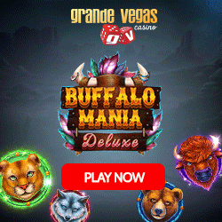 Grande Vegas - 50 free spins on Buffalo Mania Deluxe
