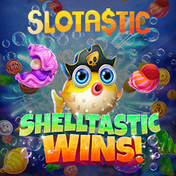 Slotastic - 50 free spins on Shelltastic Wins