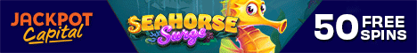Jackpot Capital Casino 60 Free Spins no deposit bonus BTC/250% Bonus